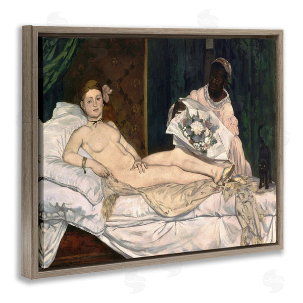 Stupell Industries Edouard Manet | Olympia Classical Portrait Painting