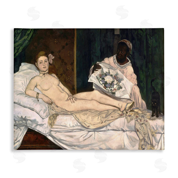 stupell industries Edouard Manet | Olympia Classical Portrait Painting