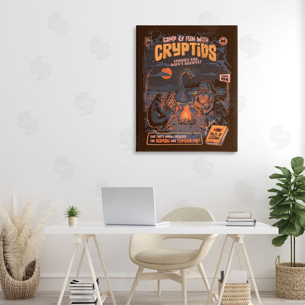 Stupell Industries EduEly Designs | Cryptid Camp Humor