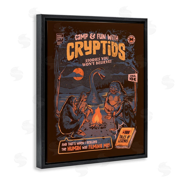 Stupell Industries EduEly Designs | Cryptid Camp Humor