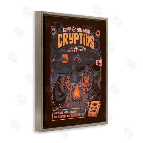 Stupell Industries EduEly Designs | Cryptid Camp Humor