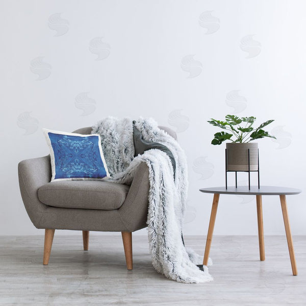 Stupell Industries El Perkin | Abstract Elegant Motif Printed Throw Pillow