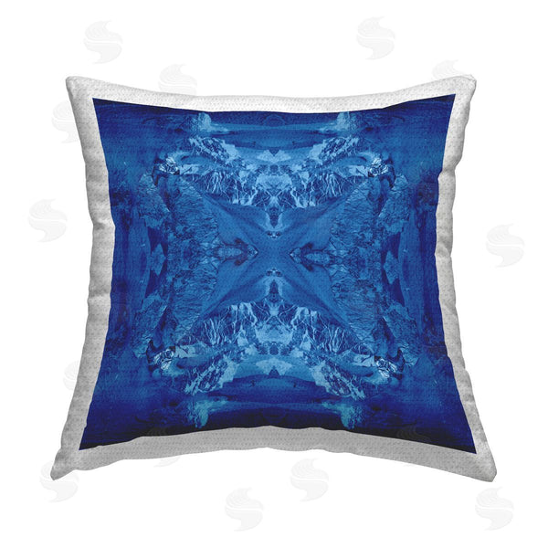 Stupell Industries El Perkin | Abstract Elegant Motif Printed Throw Pillow