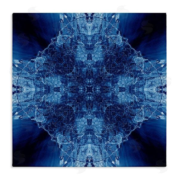 stupell industries El Perkin | Blue Balanced Tie Dye Wall Art