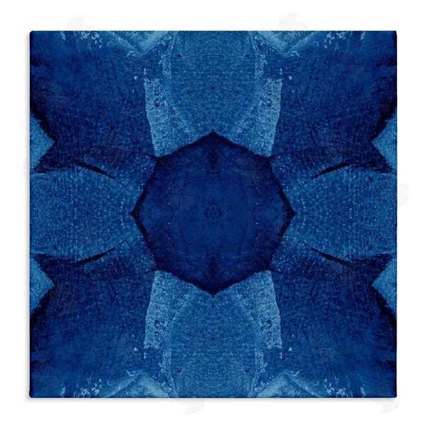 stupell industries El Perkin | Blue Centric Pattern Wall Art