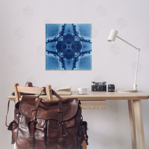 Stupell Industries El Perkin | Blue Geometric Shapes Wall Art
