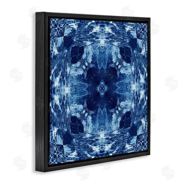 Stupell Industries El Perkin | Blue Mirrored Symmetry Wall Art