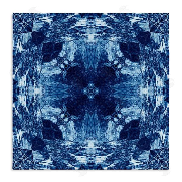 stupell industries El Perkin | Blue Mirrored Symmetry Wall Art