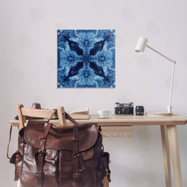 Stupell Industries El Perkin | Blue Mosaic Motif Wall Art