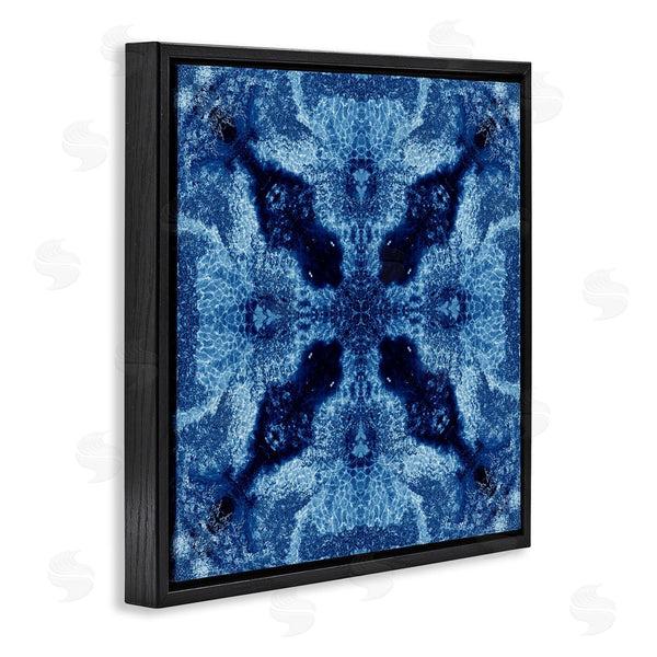 Stupell Industries El Perkin | Blue Mosaic Motif Wall Art