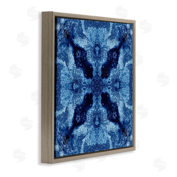 Stupell Industries El Perkin | Blue Mosaic Motif Wall Art