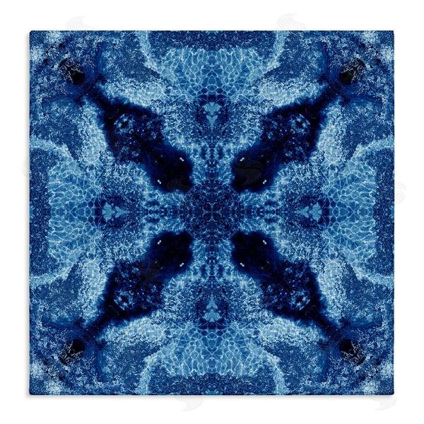 stupell industries El Perkin | Blue Mosaic Motif Wall Art