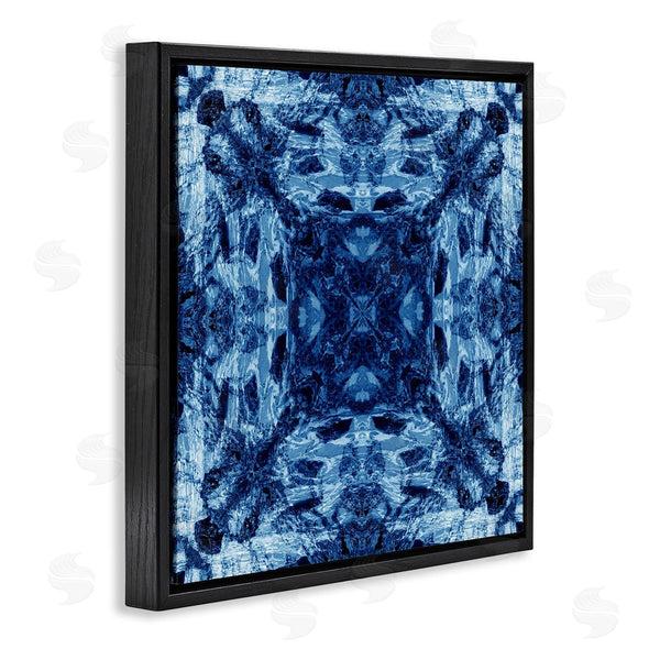 Stupell Industries El Perkin | Blue Tie Dye Symmetry Wall Art