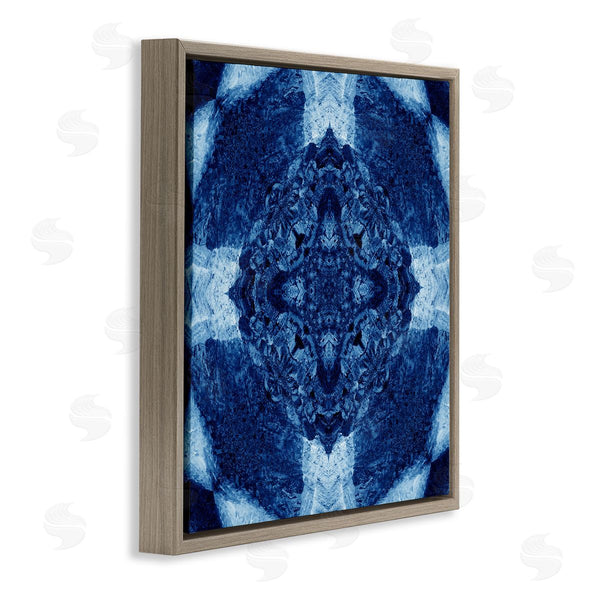 Stupell Industries El Perkin | Blue & White Geometric Wall Art