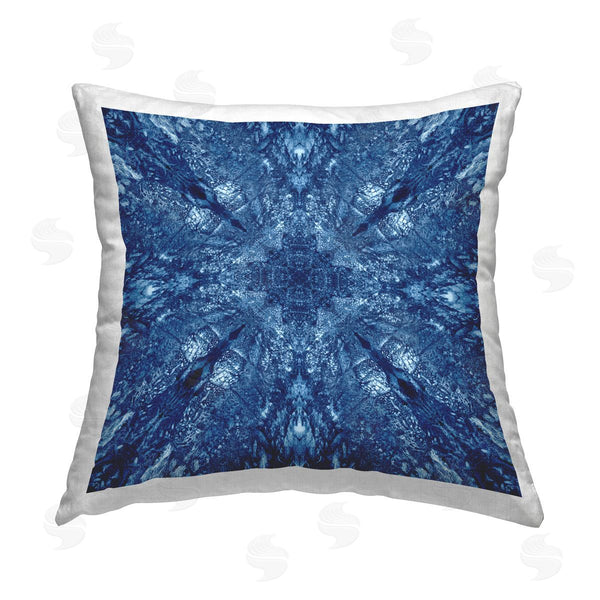 stupell industries El Perkin | Centric Symmetry Pattern Printed Throw Pillow