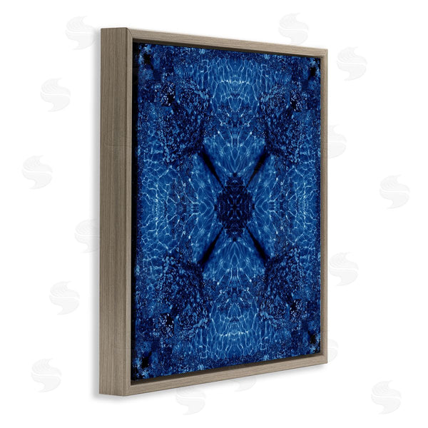 Stupell Industries El Perkin | Dark Blue Patterned Wall Art
