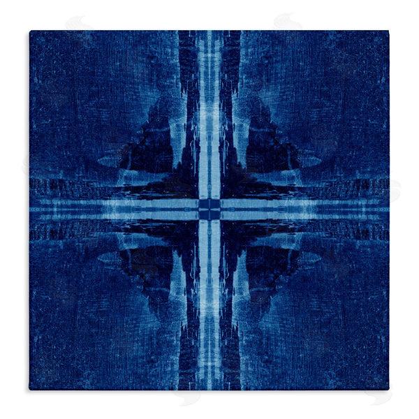 stupell industries El Perkin | Dark Geometric Quadrants Wall Art