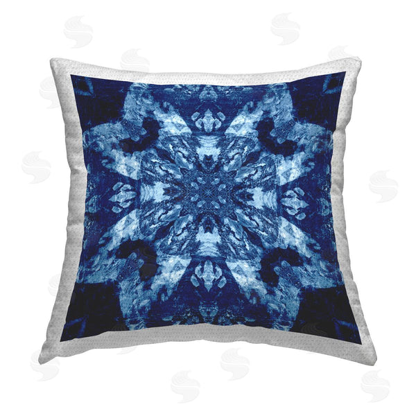 Stupell Industries El Perkin | Geometric Symmetry Pattern Printed Throw Pillow