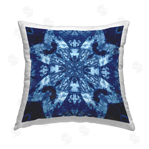 stupell industries El Perkin | Geometric Symmetry Pattern Printed Throw Pillow