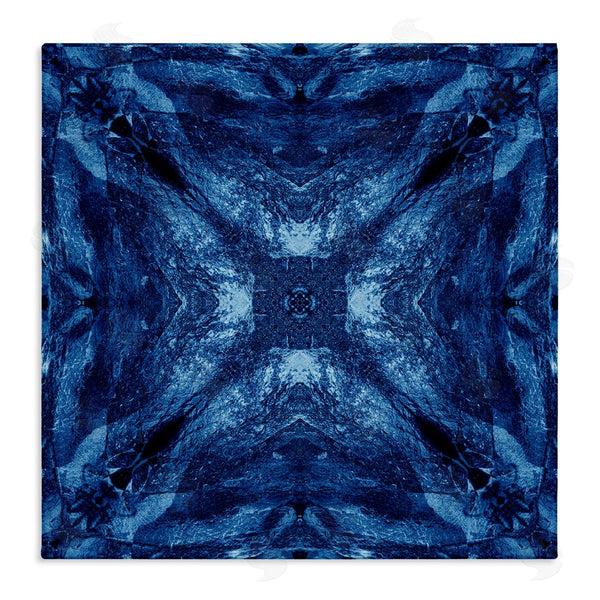 stupell industries El Perkin | Mirrored Blue Pattern Wall Art