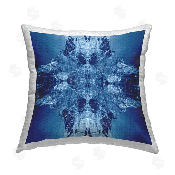 Stupell Industries El Perkin | Mirrored Symmetry Pattern Printed Throw Pillow