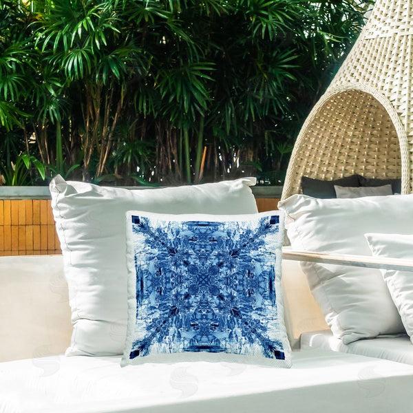 Stupell Industries El Perkin | Mosaic Pattern On White Printed Throw Pillow