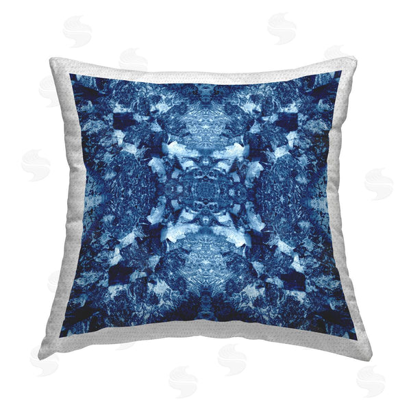 Stupell Industries El Perkin | Mosaic Tie Dye Pattern Printed Throw Pillow
