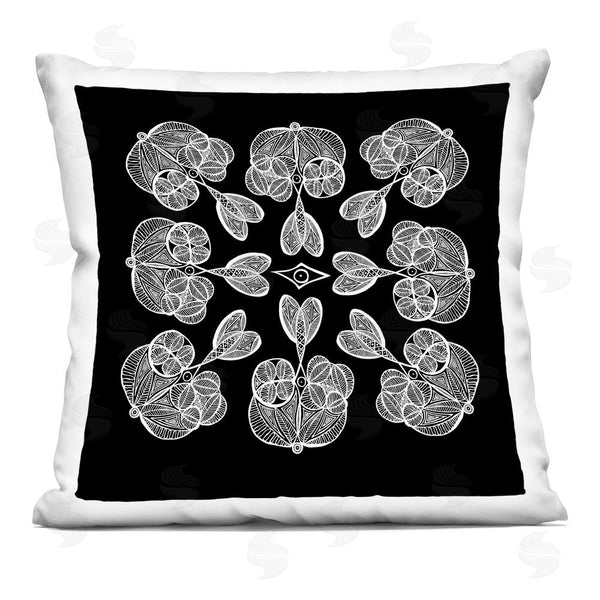 stupell industries El Perkin | Rounded Symmetry Elementals Throw Pillow