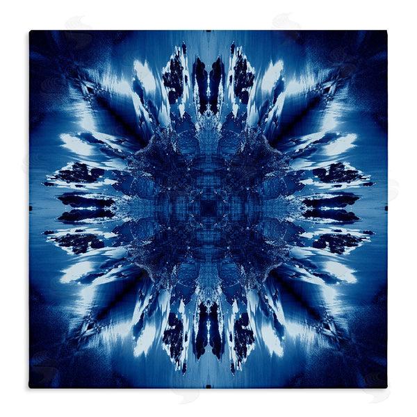 stupell industries El Perkin | Tie Dye Mirrored Shapes Wall Art