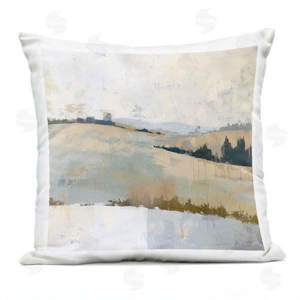 Stupell Industries Elara Yasna | Abstract Hillside Slope Printed Throw Pillow