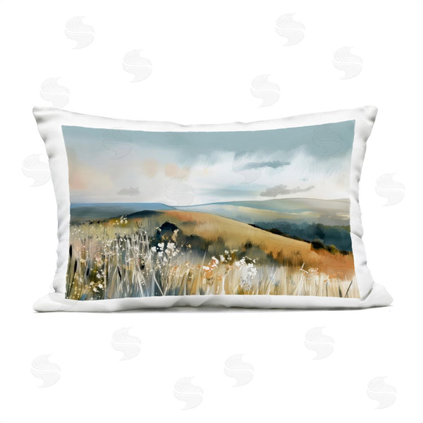 Stupell Industries Elara Yasna | Coastal Expressions Landscape Printed Throw Pillow