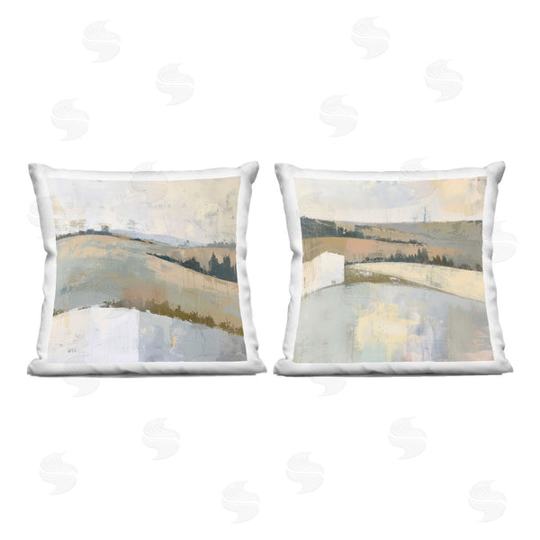 stupell industries Elara Yasna | Country Hills Abstraction Printed Throw Pillow Set