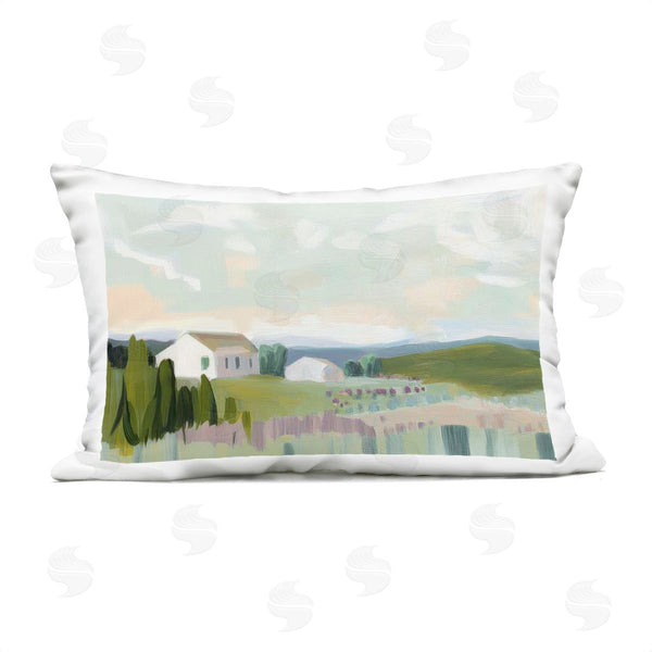Stupell Industries Elara Yasna | Hillside Haven Cottage Printed Throw Pillow