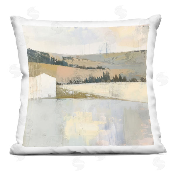 stupell industries Elara Yasna | Rustic Country Terrain Printed Throw Pillow