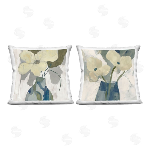 stupell industries Elara Yasna | Simple Petals Boho Printed Throw Pillow Set