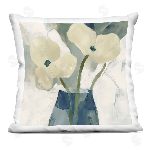 stupell industries Elara Yasna | Simple Yellow Petals Printed Throw Pillow