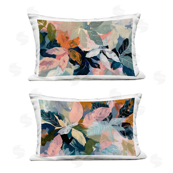 Stupell Industries Elara Yasna | Tropical Oasis Flowers Printed Throw Pillow Set