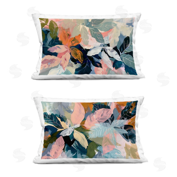 stupell industries Elara Yasna | Tropical Oasis Flowers Printed Throw Pillow Set