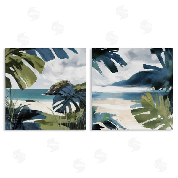 stupell industries Elara Yasna | Tropical Vibes Beach Scenes