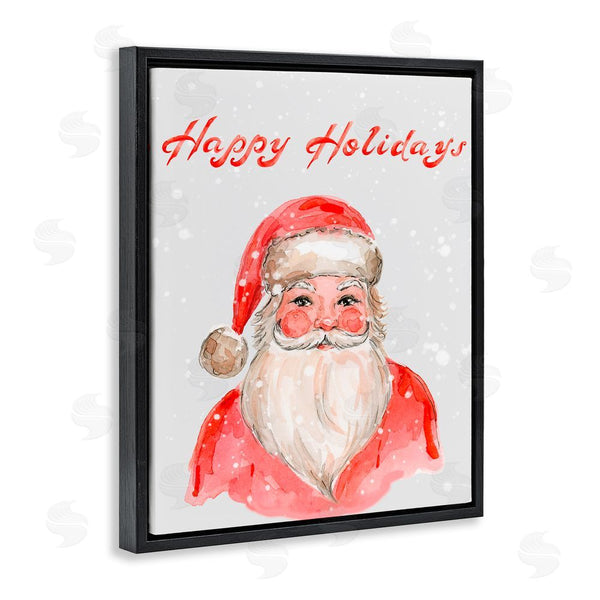 Stupell Industries Elena Fay | Happy Holidays Jolly Santa