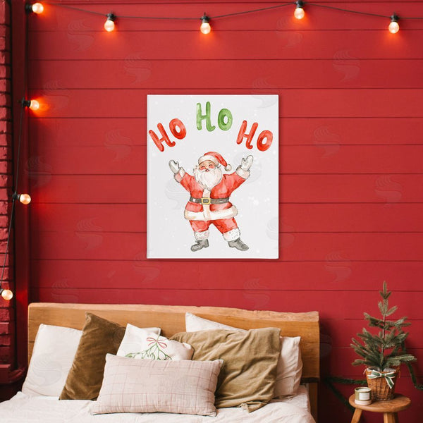 Stupell Industries Elena Fay | Ho Ho Ho Jolly Santa Claus