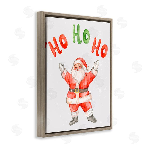 Stupell Industries Elena Fay | Ho Ho Ho Jolly Santa Claus