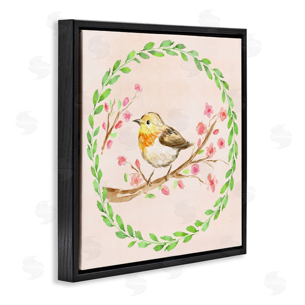 Stupell Industries Elena Fay | Spring Wreaths Bird Wall Art