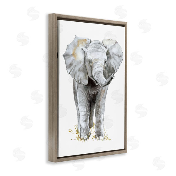 Stupell Industries Elena Markelova | Baby Elephant Simple