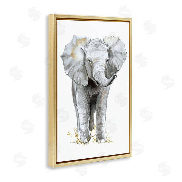 Stupell Industries Elena Markelova | Baby Elephant Simple