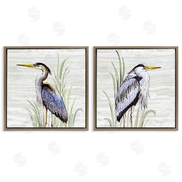 Stupell Industries Elena Vladykina | Coastal Birds On Birch Wall Art