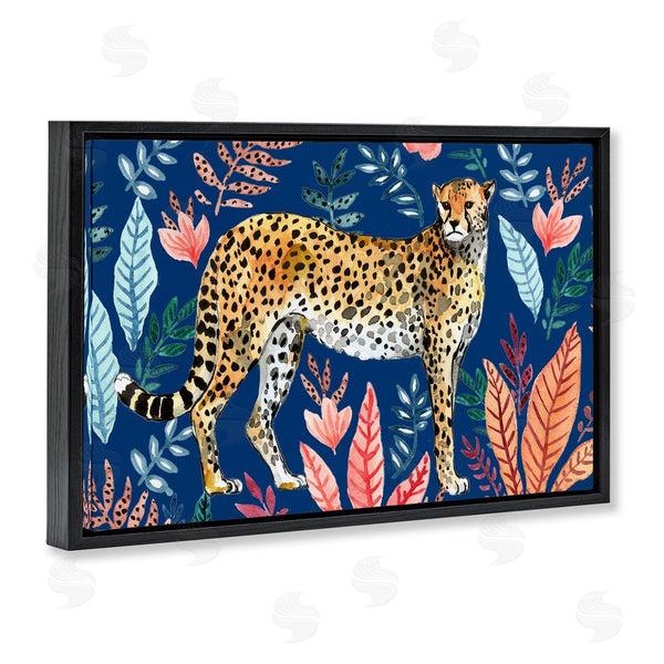 Stupell Industries Elena Vladykina | Jungle Plants & Cheetah Wall Art