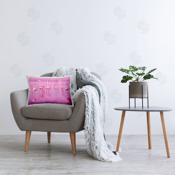 Stupell Industries Elephant Stock | Pink Flamingo Flock