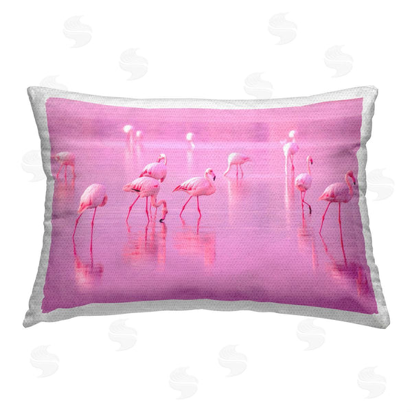 Stupell Industries Elephant Stock | Pink Flamingo Flock