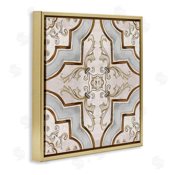 Stupell Industries Eli Jones | Classic Symmetrical Tile